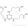 Ácido hexanoico, 6,6 &#39;, 6&#39; &#39;- (1,3,5-triazina-2,4,6-triiltriimino) tris- CAS 80584-91-4